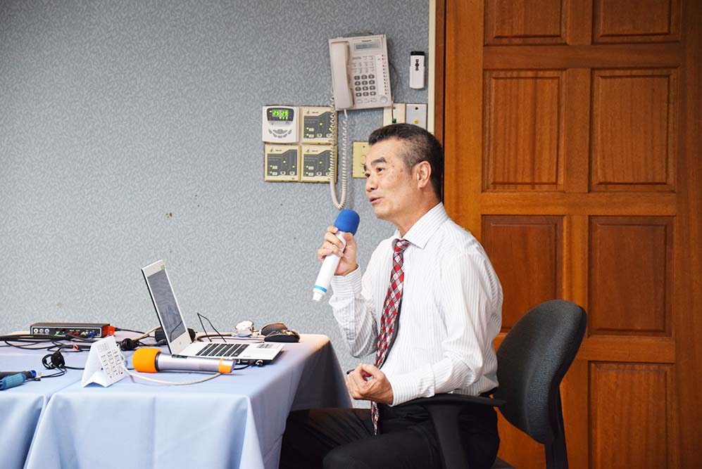周潤德測謊說明會