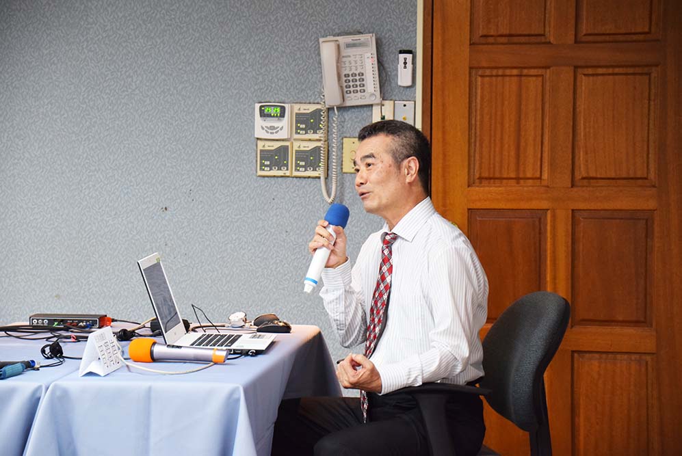 周潤德測謊說明會